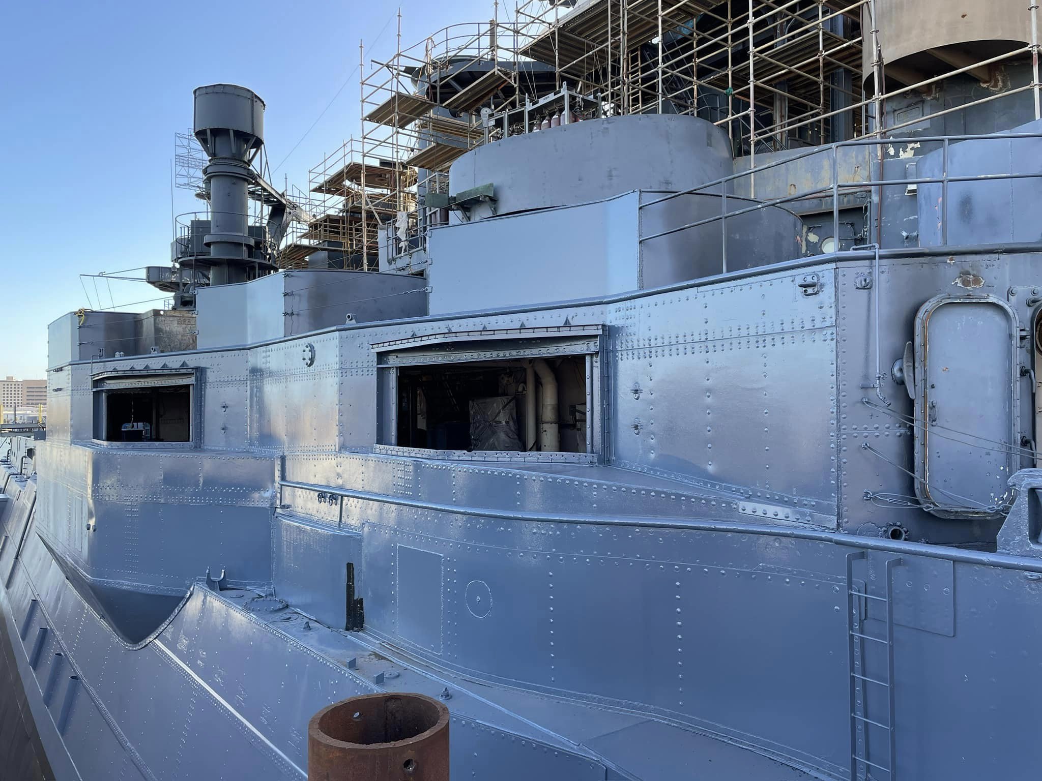 Featured image for Post named `1/14/24 – Battleship Texas Update`