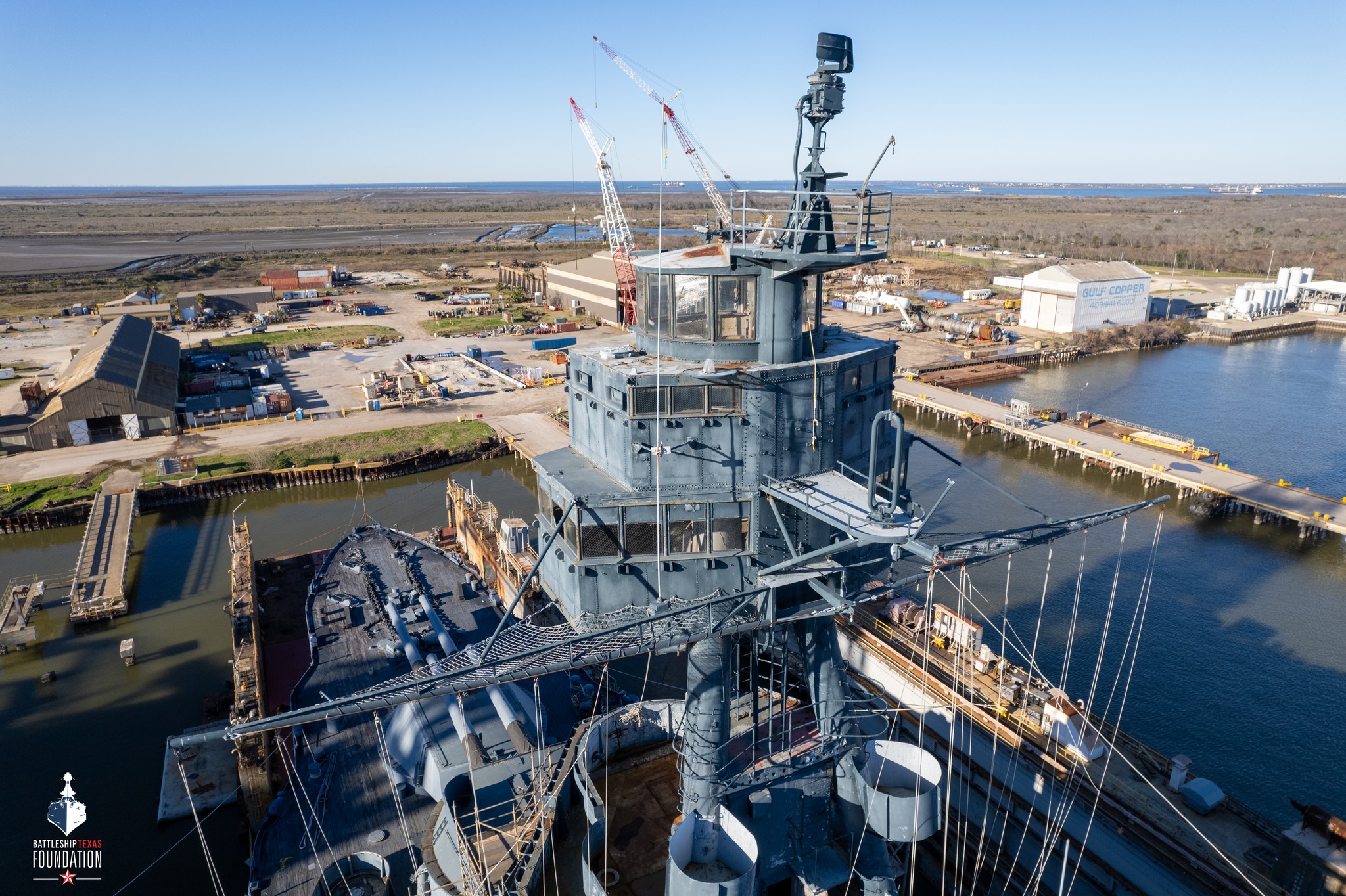 Featured image for Post named `Battleship Texas Testing Today – 1/30/24`