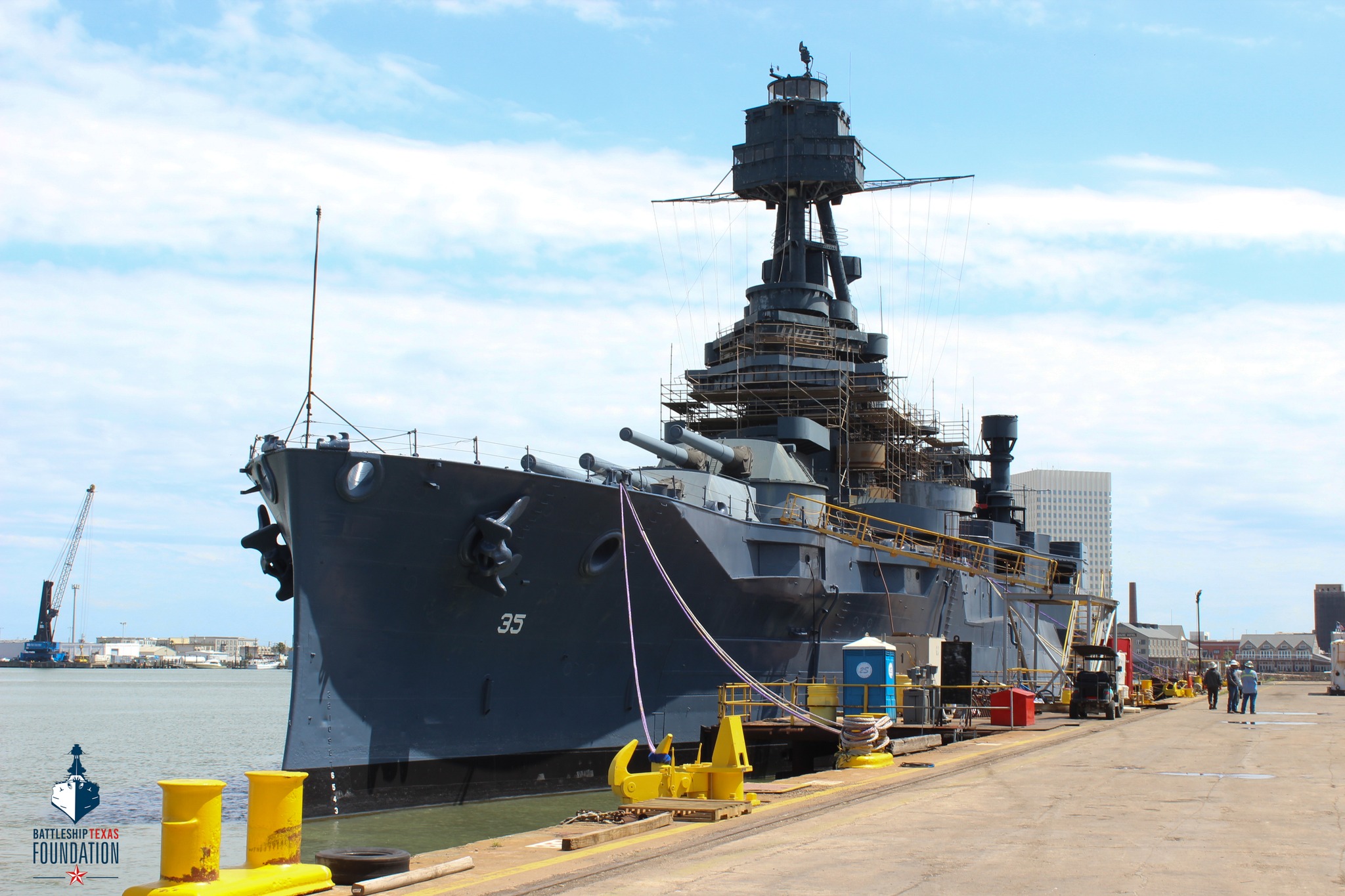 Featured image for Post named `4/2/24 – Battleship Texas Update`