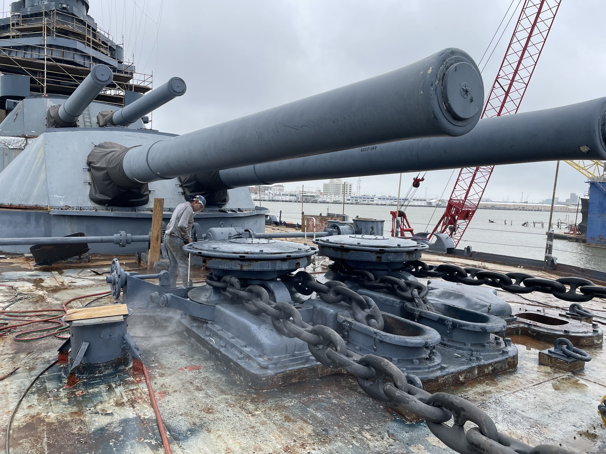Featured image for Post named `5/11/24 – Battleship Texas Update`