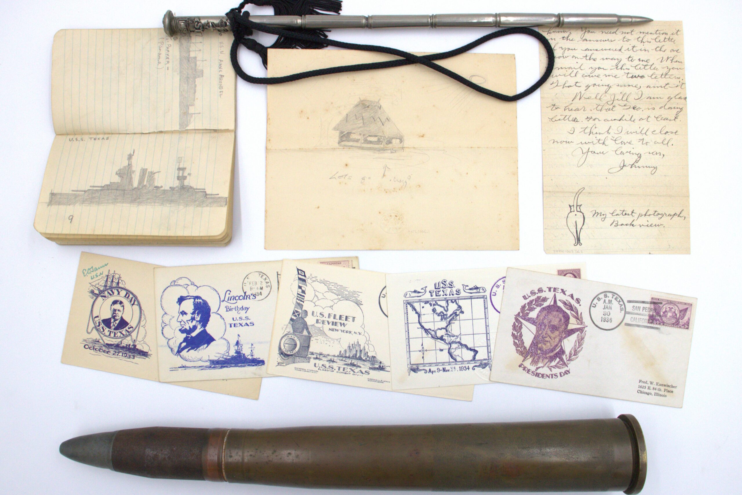 Featured image for Post named `Artifact Highlight: Crew Member Art`