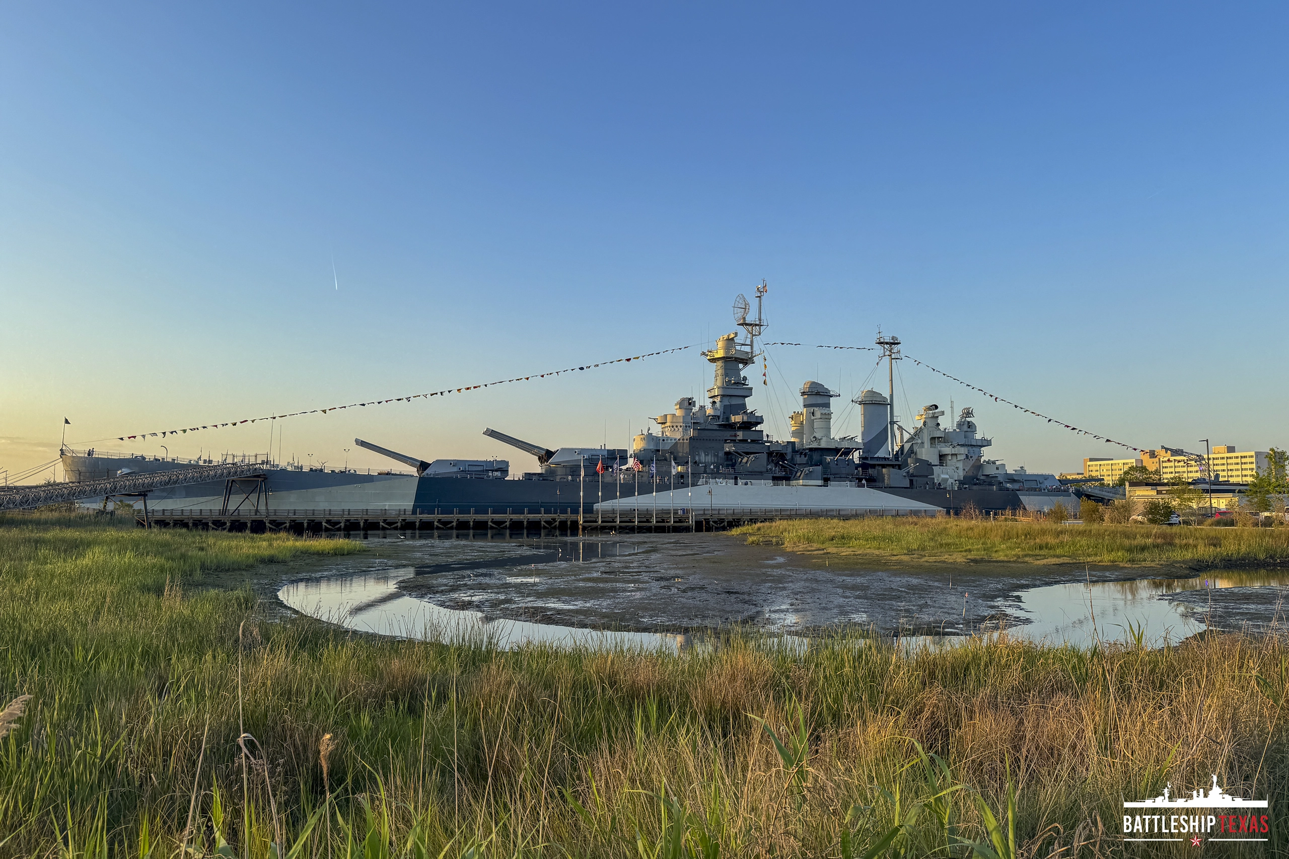 Featured image for Post named `Battleship TEXAS visits Battleship NORTH CAROLINA`